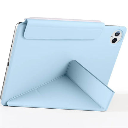 For Huawei MatePad Pro 13.2 Case PC + PU Leather Origami Stand Magnetic Tablet Cover