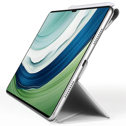 For Huawei MatePad Pro 13.2 Case PC + PU Leather Origami Stand Magnetic Tablet Cover