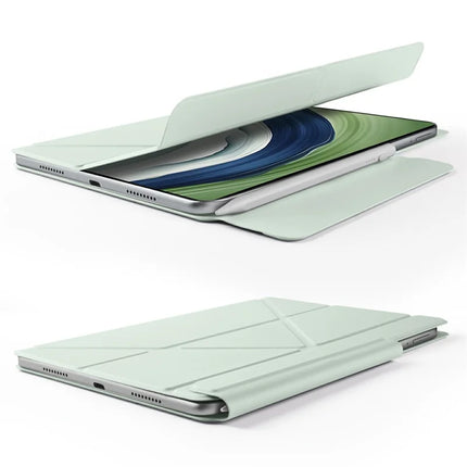 For Huawei MatePad Pro 13.2 Case PC + PU Leather Origami Stand Magnetic Tablet Cover