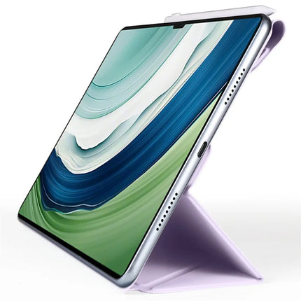For Huawei MatePad Pro 13.2 Case PC + PU Leather Origami Stand Magnetic Tablet Cover