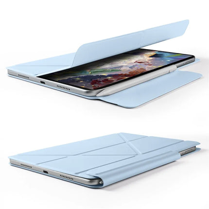 For Huawei MatePad 11.5 S Case PC + PU Leather Origami Stand Magnetic Tablet Cover