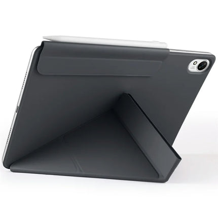 For Huawei MatePad 11.5 S Case PC + PU Leather Origami Stand Magnetic Tablet Cover