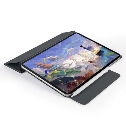For Huawei MatePad 11.5 S Case PC + PU Leather Origami Stand Magnetic Tablet Cover