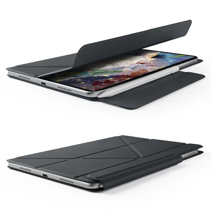 For Huawei MatePad 11.5 S Case PC + PU Leather Origami Stand Magnetic Tablet Cover