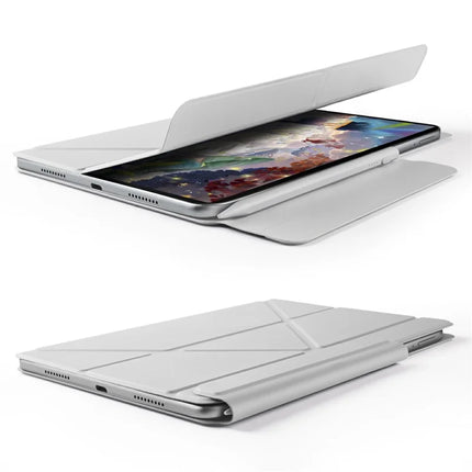 For Huawei MatePad 11.5 S Case PC + PU Leather Origami Stand Magnetic Tablet Cover