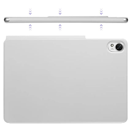 For Huawei MatePad 11.5 S Case PC + PU Leather Origami Stand Magnetic Tablet Cover