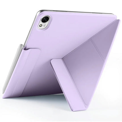 For Huawei MatePad 11.5 S Case PC + PU Leather Origami Stand Magnetic Tablet Cover