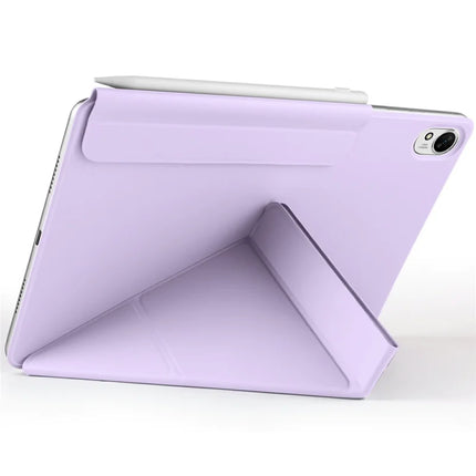 For Huawei MatePad 11.5 S Case PC + PU Leather Origami Stand Magnetic Tablet Cover
