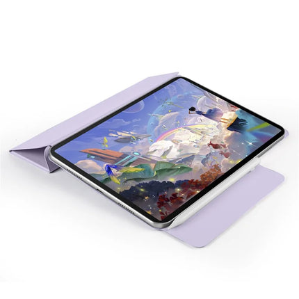 For Huawei MatePad 11.5 S Case PC + PU Leather Origami Stand Magnetic Tablet Cover