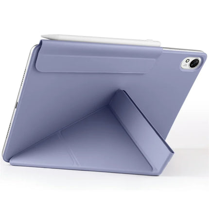 For Huawei MatePad 11.5 S Case PC + PU Leather Origami Stand Magnetic Tablet Cover