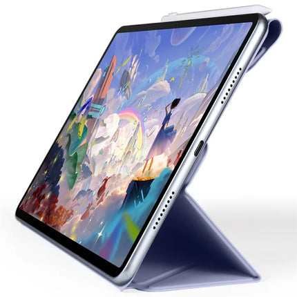For Huawei MatePad 11.5 S Case PC + PU Leather Origami Stand Magnetic Tablet Cover