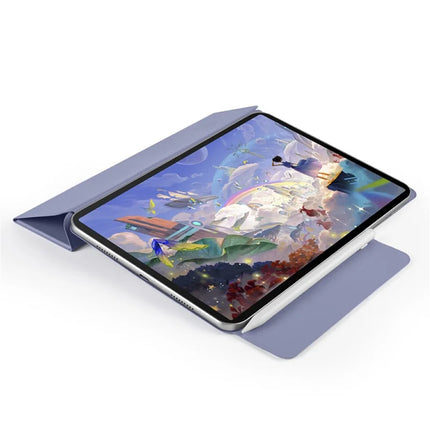 For Huawei MatePad 11.5 S Case PC + PU Leather Origami Stand Magnetic Tablet Cover
