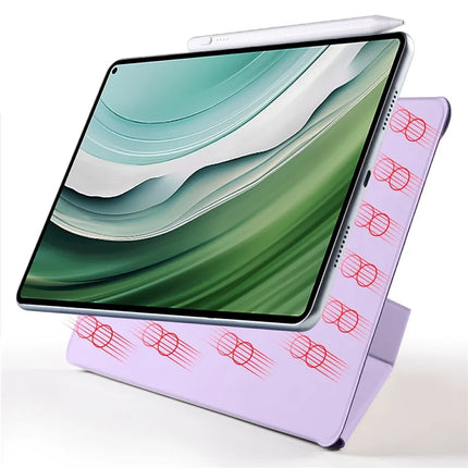 For Huawei MatePad Pro 11 (2024)  /  (2022) Case PC + PU Leather Origami Stand Magnetic Tablet Cover