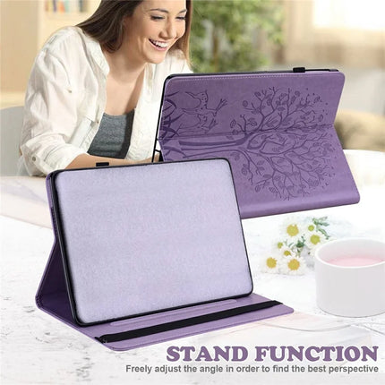 For Honor Pad X8a Case PU Leather Stand Tree Deer Pattern Tablet Cover