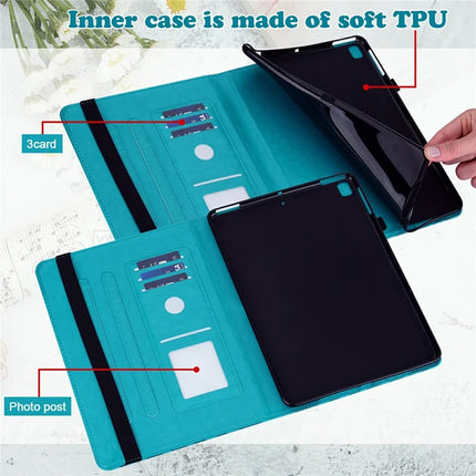For Honor Pad X8a Case PU Leather Stand Tree Deer Pattern Tablet Cover