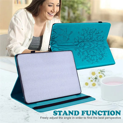 For Honor Pad X8a Case PU Leather Stand Tree Deer Pattern Tablet Cover