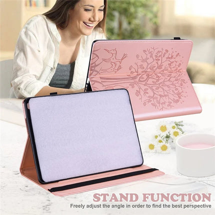 For Honor Pad X8a Case PU Leather Stand Tree Deer Pattern Tablet Cover