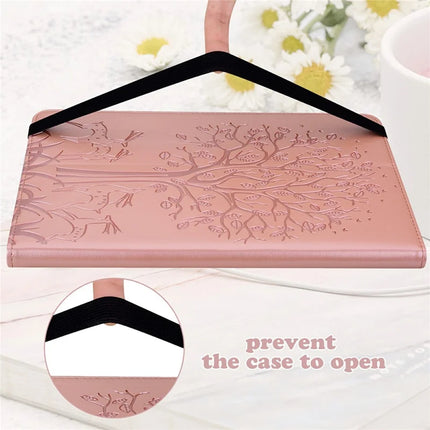 For Honor Pad X8a Case PU Leather Stand Tree Deer Pattern Tablet Cover