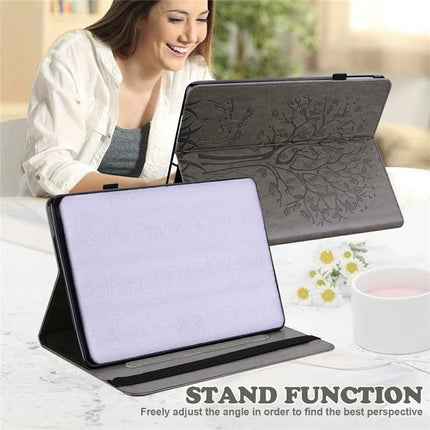For Honor Pad X8a Case PU Leather Stand Tree Deer Pattern Tablet Cover