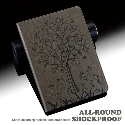 For Honor Pad X8a Case PU Leather Stand Tree Deer Pattern Tablet Cover