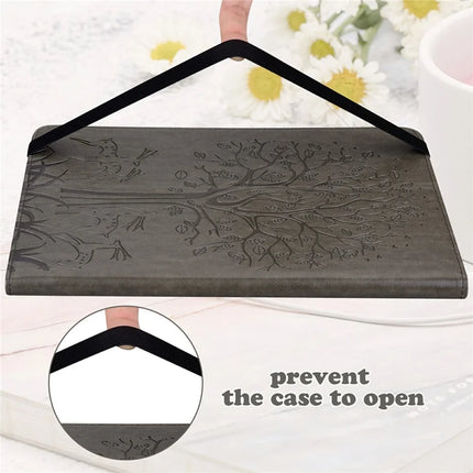 For Honor Pad X8a Case PU Leather Stand Tree Deer Pattern Tablet Cover