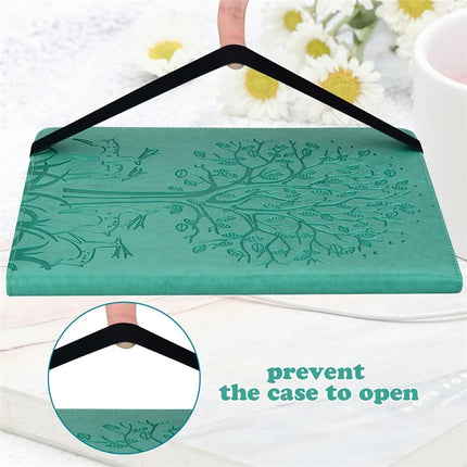 For Honor Pad X8a Case PU Leather Stand Tree Deer Pattern Tablet Cover