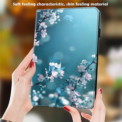For Honor Pad X8a Case Pattern Printed Leather Tablet Cover with Card Slot