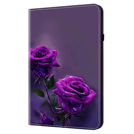 For Lenovo Tab Plus Case Flip Stand Leather Tablet Cover Pattern Printed