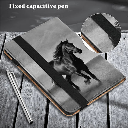 For Lenovo Tab Plus Case Flip Stand Leather Tablet Cover Pattern Printed