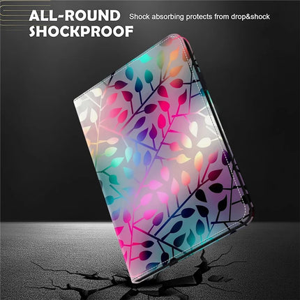For Lenovo Tab Plus Case Flip Stand Leather Tablet Cover Pattern Printed