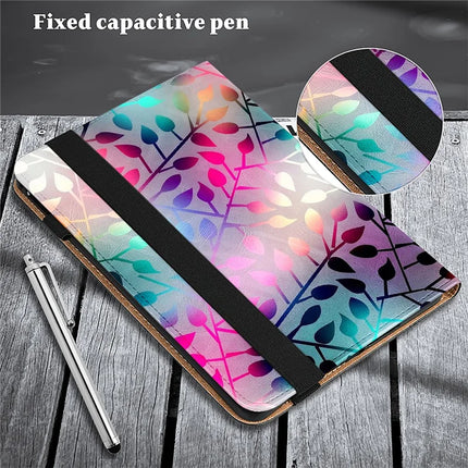 For Lenovo Tab Plus Case Flip Stand Leather Tablet Cover Pattern Printed