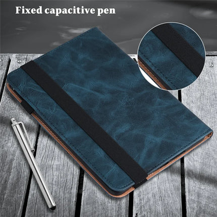 For Lenovo Tab Plus Case Line Imprinted PU Leather Card Holder Tablet Stand Cover