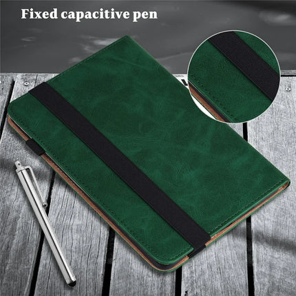 For Lenovo Tab Plus Case Line Imprinted PU Leather Card Holder Tablet Stand Cover