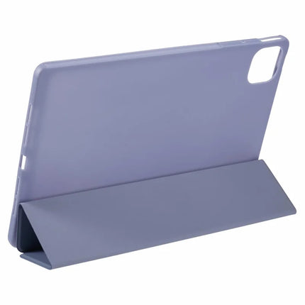 For Honor Pad GT Pro Case PU Leather+Silicone Tri-Fold Stand Tablet Cover