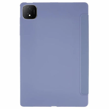 For Honor Pad GT Pro Case PU Leather+Silicone Tri-Fold Stand Tablet Cover