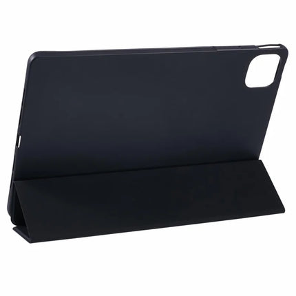 For Honor Pad GT Pro Case PU Leather+Silicone Tri-Fold Stand Tablet Cover
