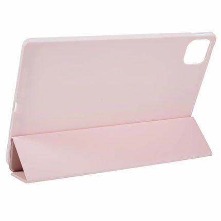 For Honor Pad GT Pro Case PU Leather+Silicone Tri-Fold Stand Tablet Cover