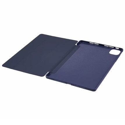 For Honor Pad GT Pro Case PU Leather+Silicone Tri-Fold Stand Tablet Cover