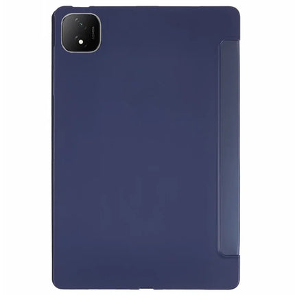 For Honor Pad GT Pro Case PU Leather+Silicone Tri-Fold Stand Tablet Cover