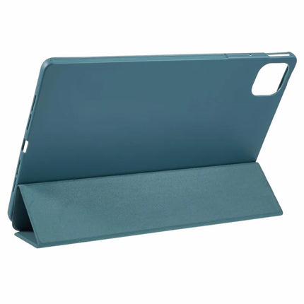 For Honor Pad GT Pro Case PU Leather+Silicone Tri-Fold Stand Tablet Cover