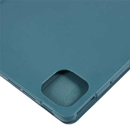 For Honor Pad GT Pro Case PU Leather+Silicone Tri-Fold Stand Tablet Cover
