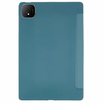 For Honor Pad GT Pro Case PU Leather+Silicone Tri-Fold Stand Tablet Cover