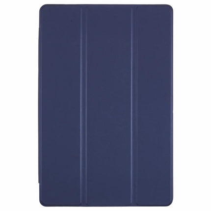 For Honor Pad X8a Case PU Leather+Silicone Tri-Fold Stand Tablet Cover