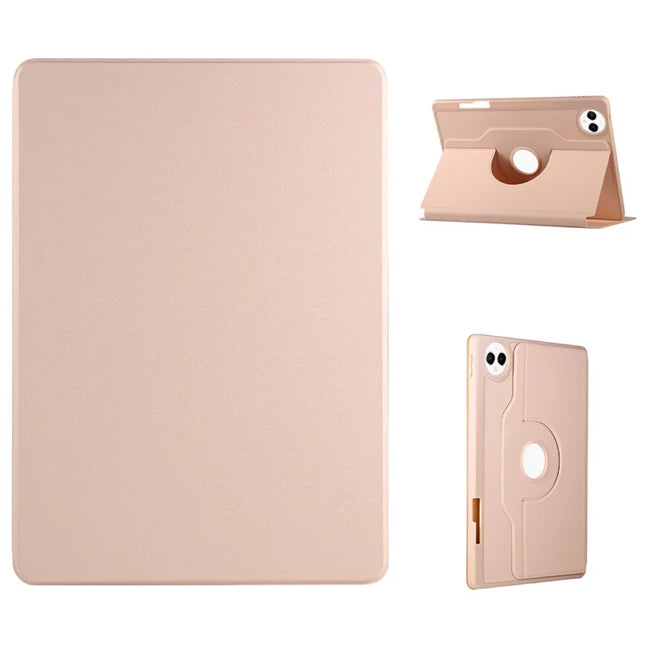 For Huawei MatePad Pro 12.2 (2024) Case Stand Leather Tablet Cover - Rose Gold