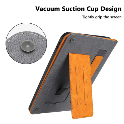 For iPad 10.9 (2022) Wallet Case Auto Wake / Sleep Leather Flip Tablet Cover Cowhide Texture