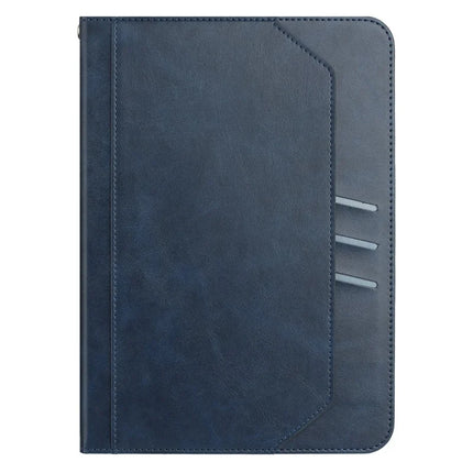 For iPad 10.9 (2022) Wallet Case Auto Wake / Sleep Leather Flip Tablet Cover Cowhide Texture