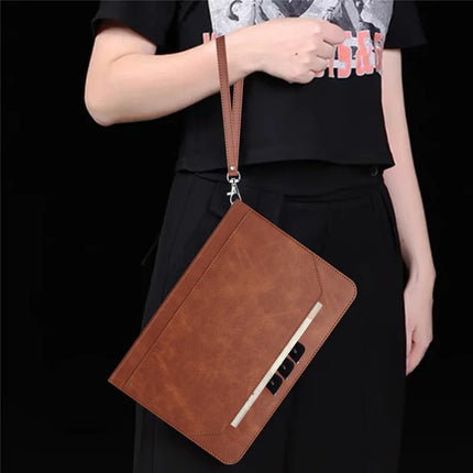 For iPad 10.2 (2021) / (2020) / (2019) / Air 10.5 inch (2019) / iPad Pro 10.5-inch (2017) Wallet Case Auto Wake / Sleep Leather Flip Tablet Cover