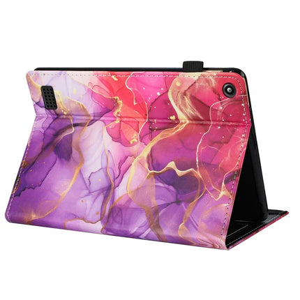 Tablet Case For Amazon Fire HD 8 (2018) / (2017) / (2016) Pattern Leather Cover with Auto Sleep / Wake, Card Holder