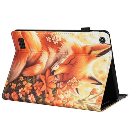 Tablet Case For Amazon Fire HD 8 (2018) / (2017) / (2016) Pattern Leather Cover with Auto Sleep / Wake, Card Holder