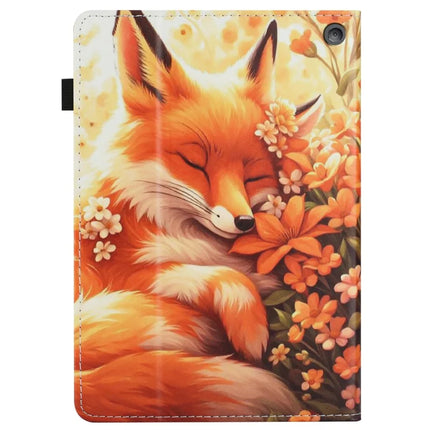 For Amazon Kindle Fire Max 11 2023 Case Pattern Leather Tablet Cover with Auto Sleep / Wake, Card Holder